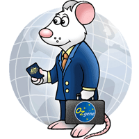 Travelling mouse